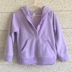 Cárter Girls Hooded pull over sweater size 4